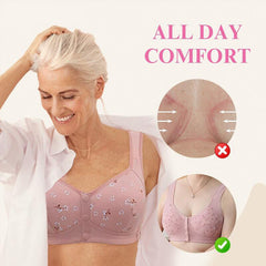 πBuy 1 Get 2 FREEπ - Comfortable & Convenient Front Button Bra