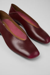 Casi Myra Leather Ballerinas