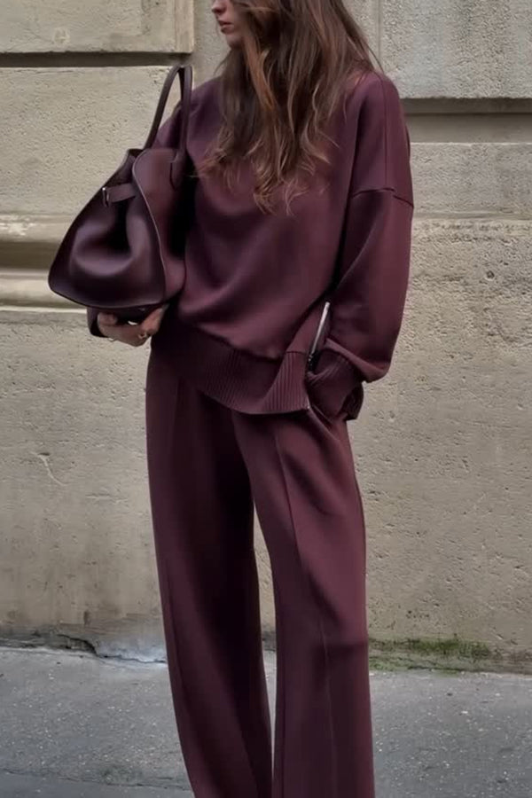 2026 New Long-Sleeved Sweatshirt Set
