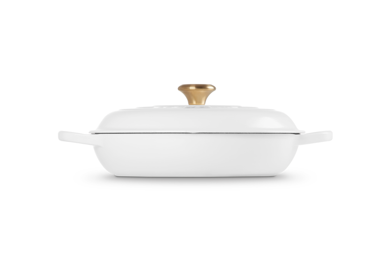 Cast Iron Shallow Casserole