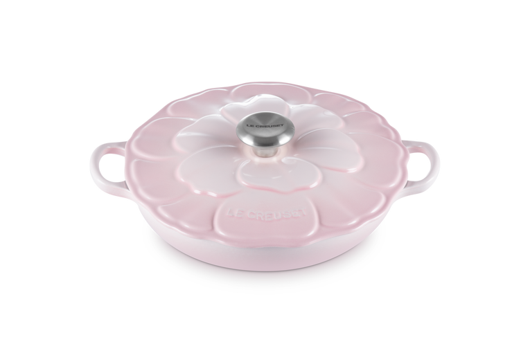 Cast Iron Petal Shallow Casserole