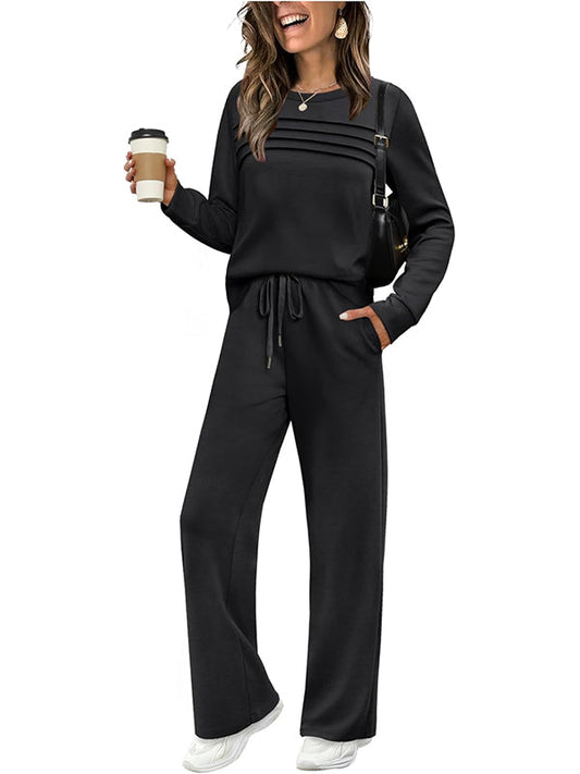 CLEARANCE SALE🔥 Women's 2 Piece Sets Sweatshirt Casual Travel Outfits