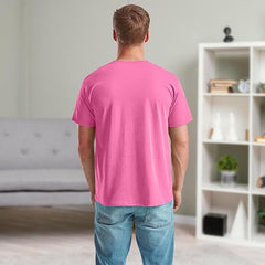 Men's Value Weight Short Sleeve T-Shirt Plain Crew Neck 100% Cotton Summer T Shirts for Men UK Size (S to XXL) Black