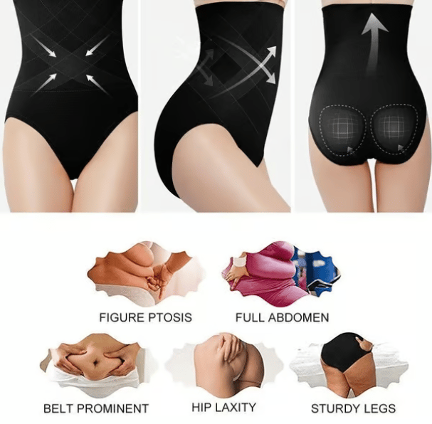 🔥Kaufe 1, erhalte 1 gratis🔥High Waist Shapewear Höschen zur Bauchkontrolle