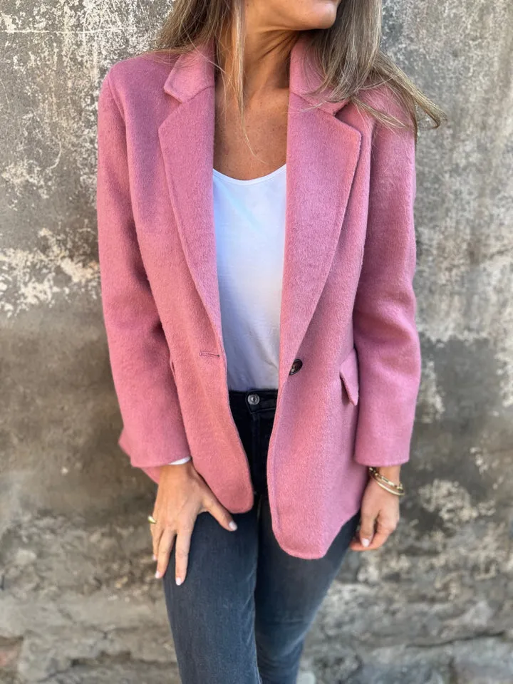 🔥NEW IN- 48% OFF- Women's Cotton Lapel Long Sleeve Casual Jacket