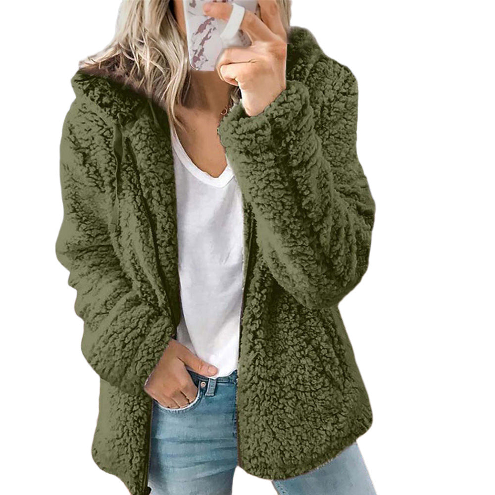 🔥LAST DAY 50% OFF🔥 Women's Hooded Wool Coat