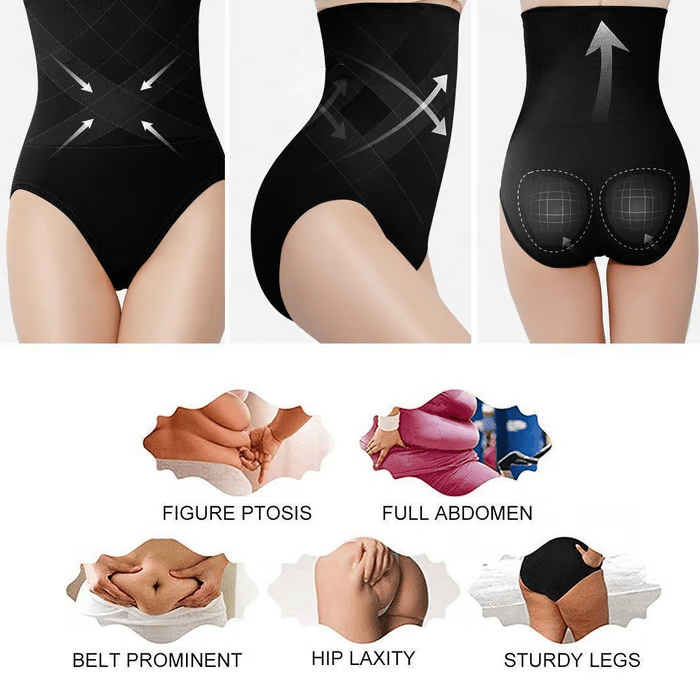 🔥Kaufe 1, erhalte 1 gratis🔥High Waist Shapewear Höschen zur Bauchkontrolle