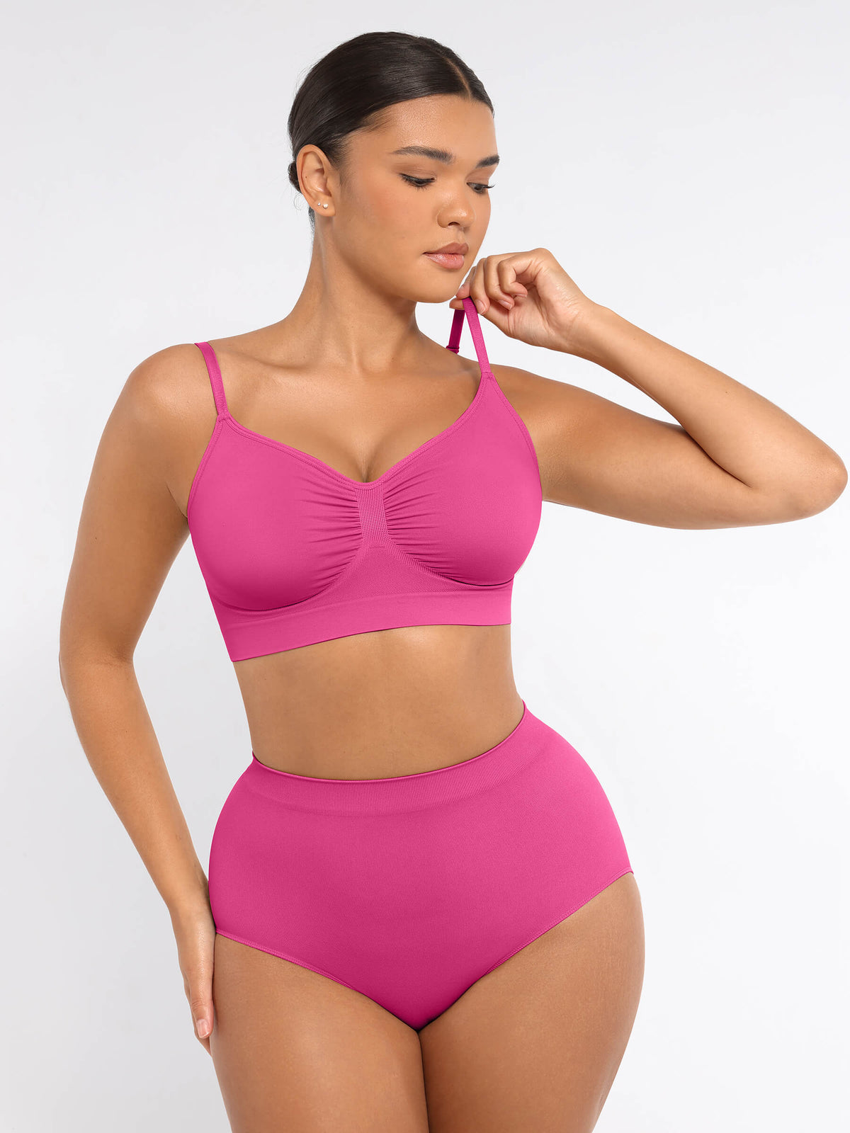 Pocketsh 3er-Pack glatter, nahtloser, kabelloser BH-Bundle