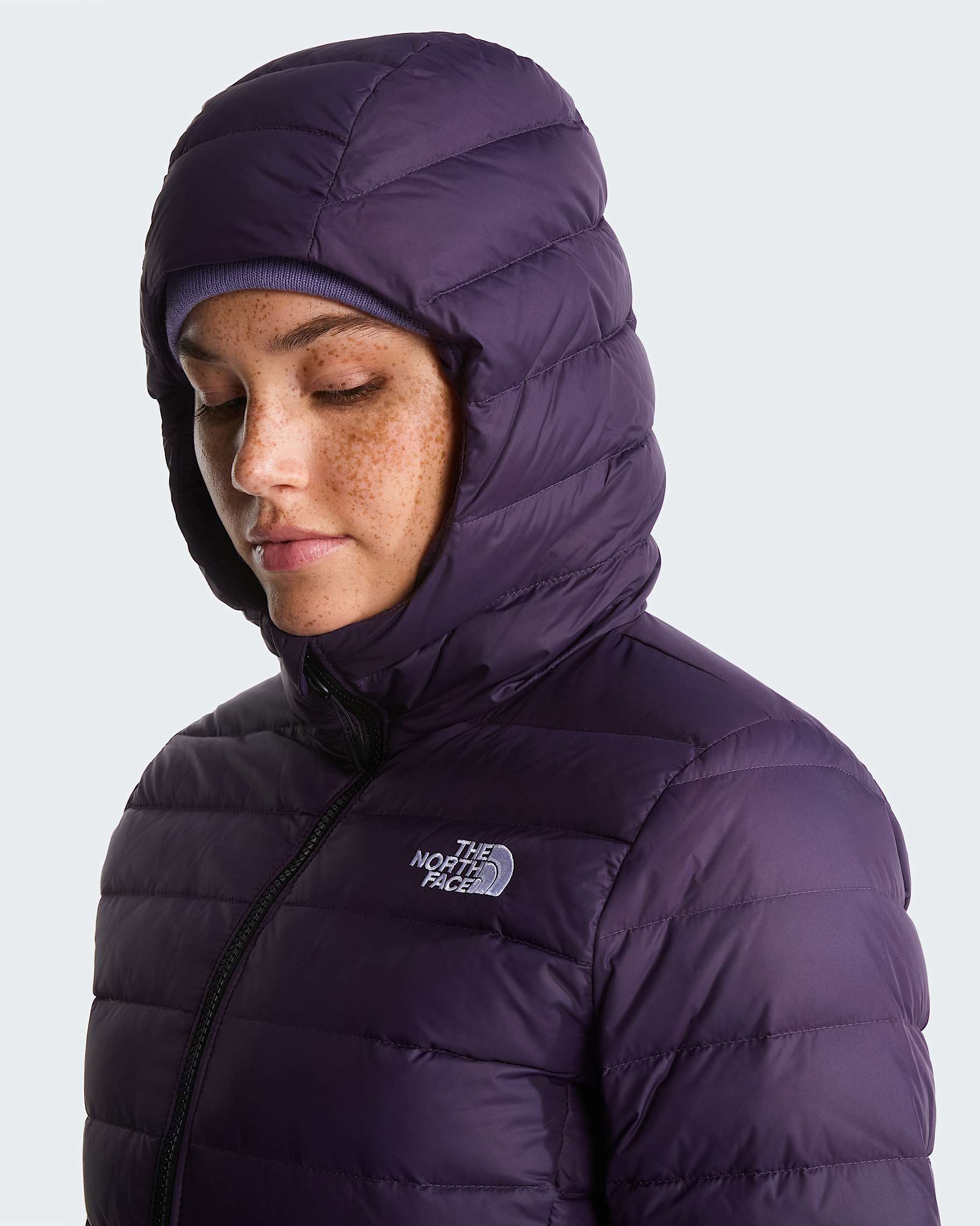 Women's Classic Down Hooded Jacket