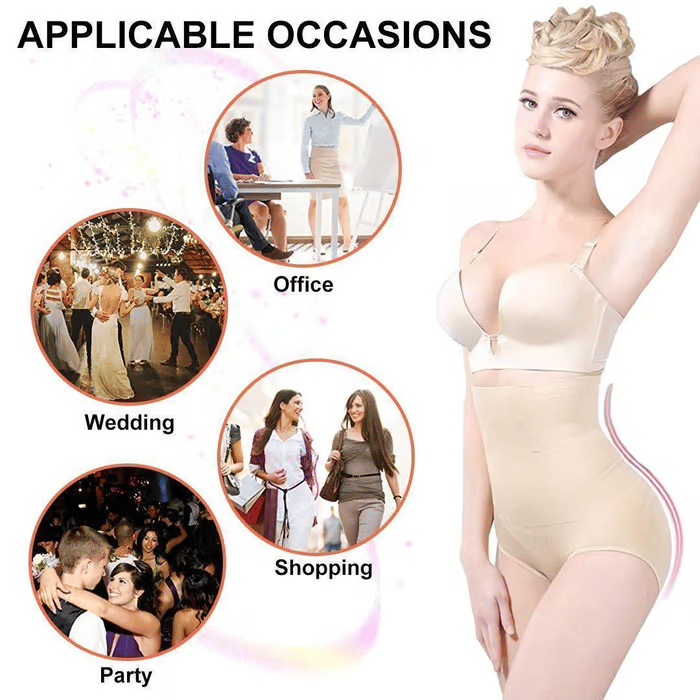 🔥Kaufe 1, erhalte 1 gratis🔥High Waist Shapewear Höschen zur Bauchkontrolle