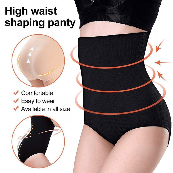 🔥Kaufe 1, erhalte 1 gratis🔥High Waist Shapewear Höschen zur Bauchkontrolle